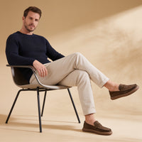 Herren Kunstlederloafer Vintage mit Penny-Riegel | Enno