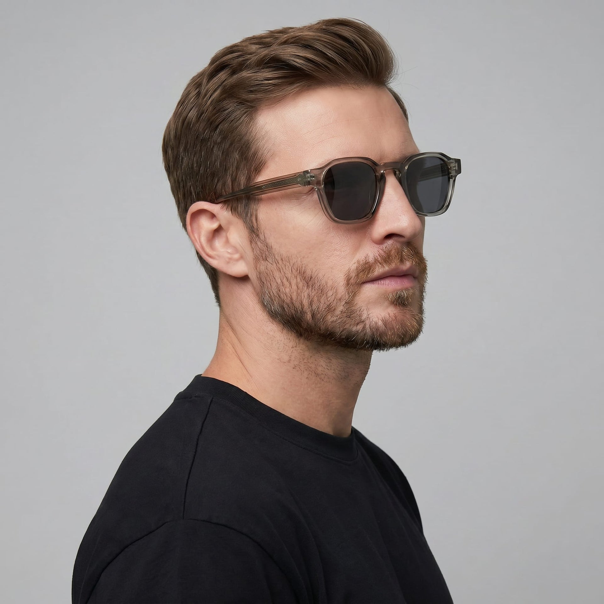 Herren Sonnenbrille eckig mit getönten Gläsern | Heimo