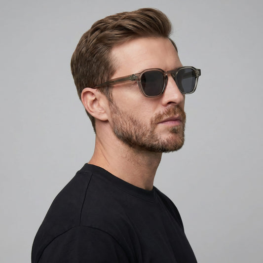 Herren Sonnenbrille eckig mit getönten Gläsern | Heimo_1