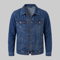 Herren Jeansjacke mit Brusttaschen | Alwin
