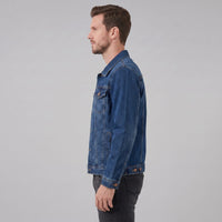 Herren Jeansjacke mit Brusttaschen | Alwin