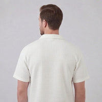 Herren Waffelstrickset mit Reißverschluss | Elias