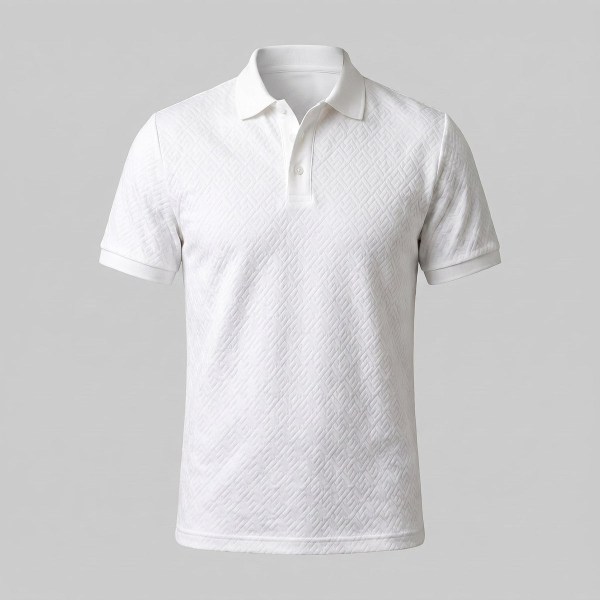 Herren Poloshirt mit Jacquard-Struktur | Rainer