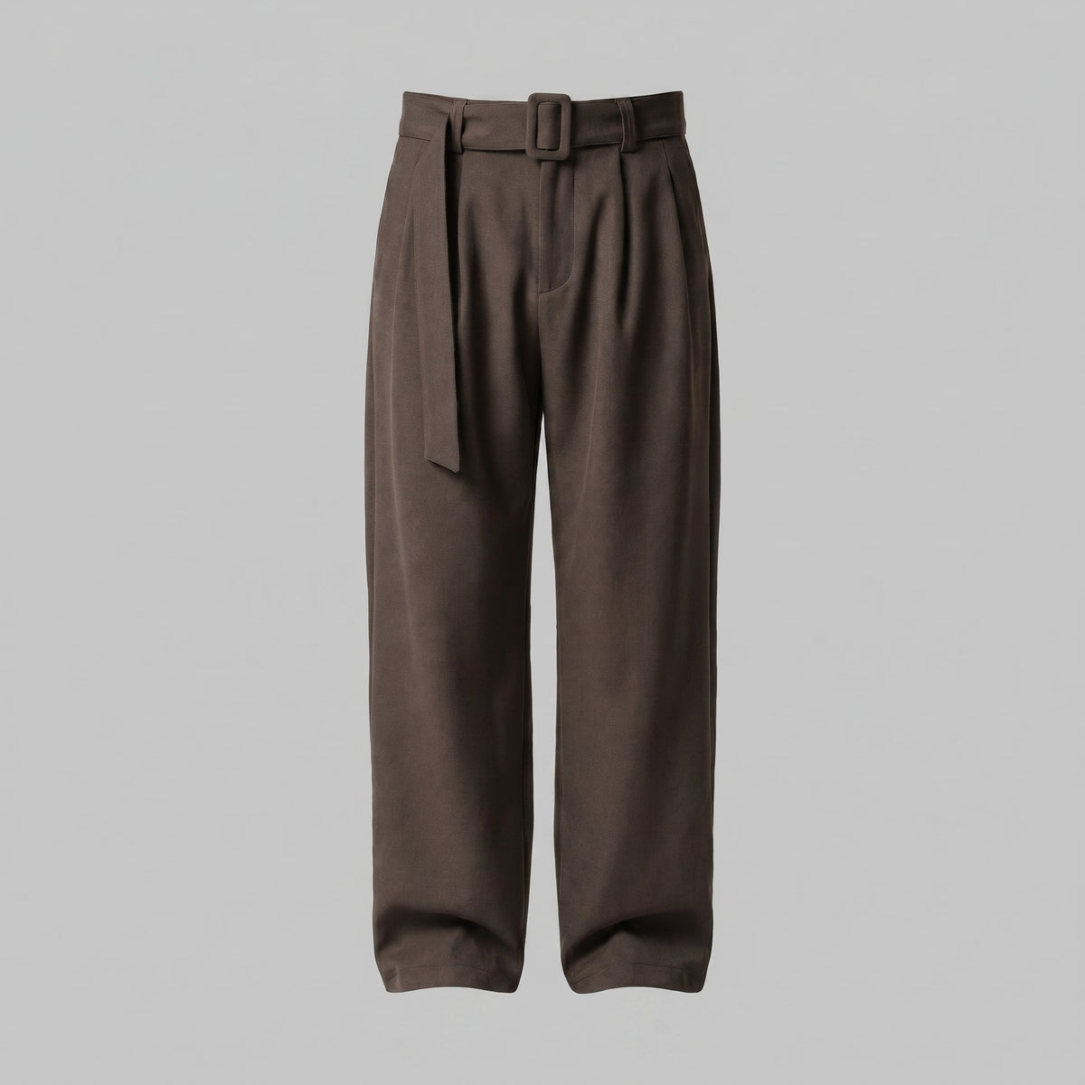 Herren Bundfaltenhose mit Stoffgürtel | Artur