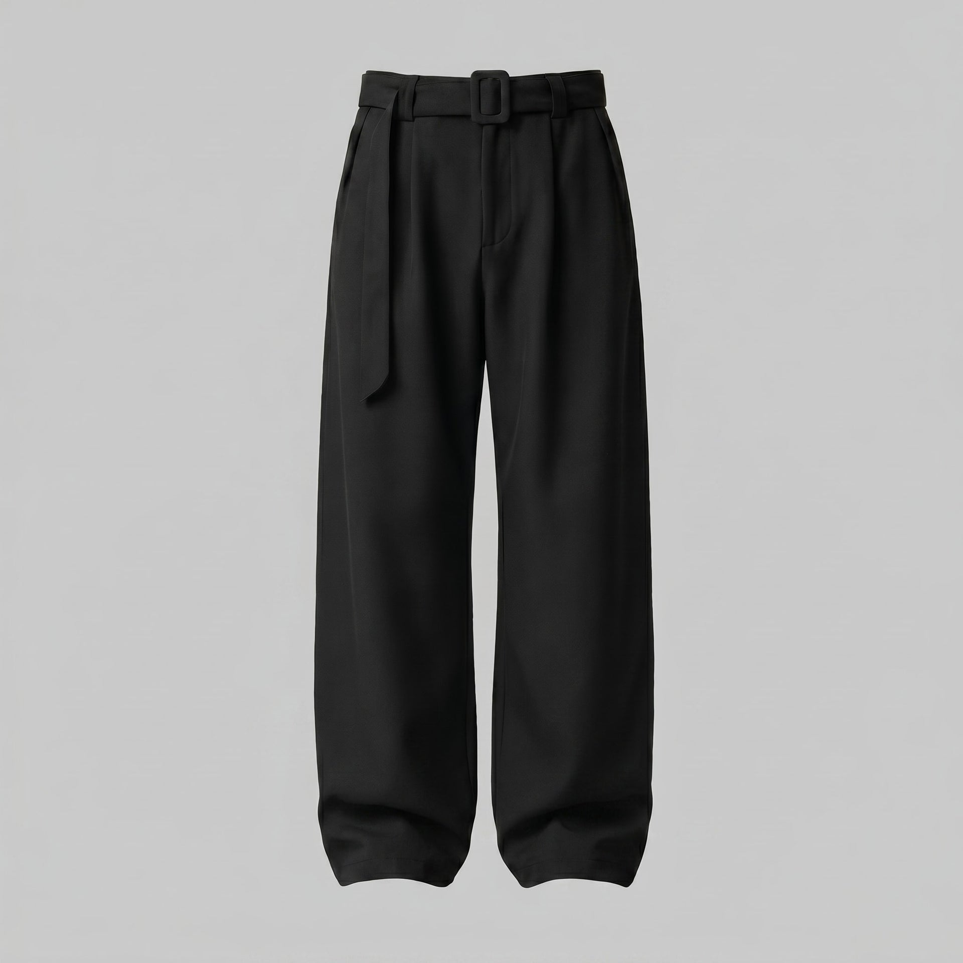 Herren Bundfaltenhose mit Stoffgürtel | Artur