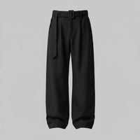 Herren Bundfaltenhose mit Stoffgürtel | Artur