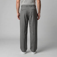 Herren Bundfaltenhose mit Stoffgürtel | Artur