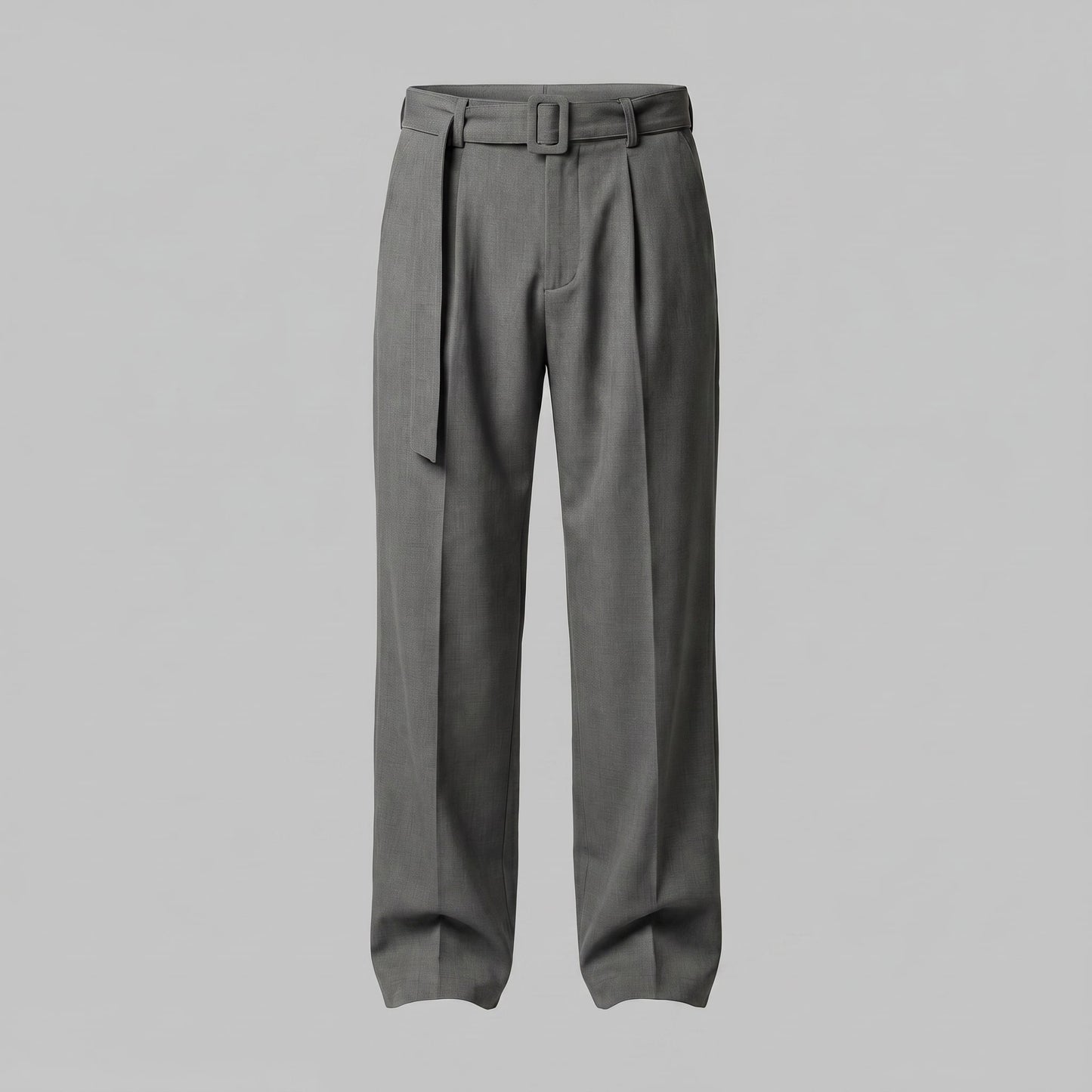 Herren Bundfaltenhose mit Stoffgürtel | Artur_5