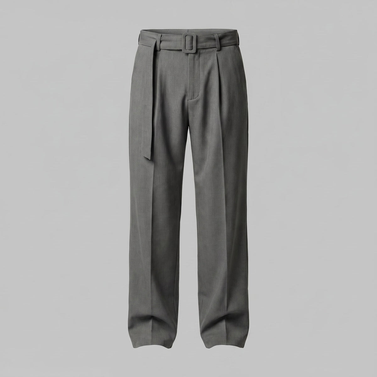 Herren Bundfaltenhose mit Stoffgürtel | Artur