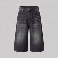 Herren Jeansshorts mit weitem Bein und Fünf-Taschen-Schnitt | Diethelm