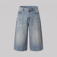 Herren Jeansshorts mit weitem Bein und Fünf-Taschen-Schnitt | Diethelm