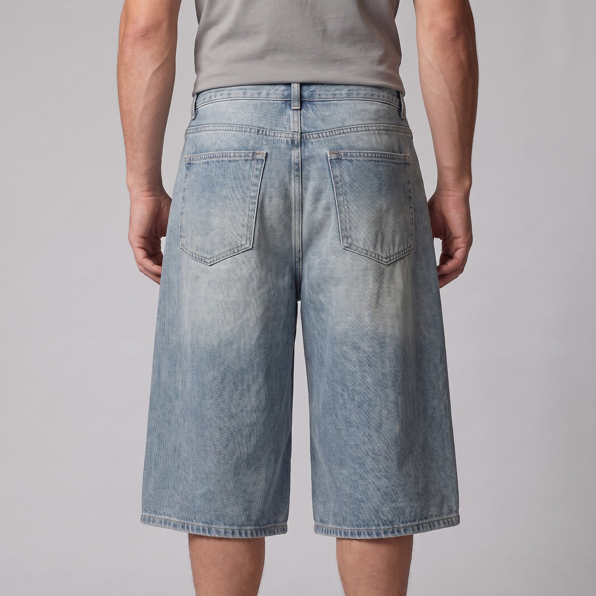 Herren Jeansshorts mit weitem Bein und Fünf-Taschen-Schnitt | Diethelm_3