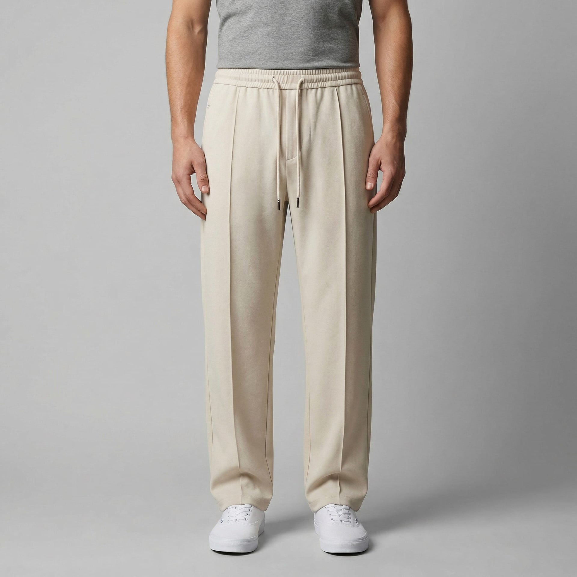 Herren Bundfaltenhose mit Kordelzug | Arthur