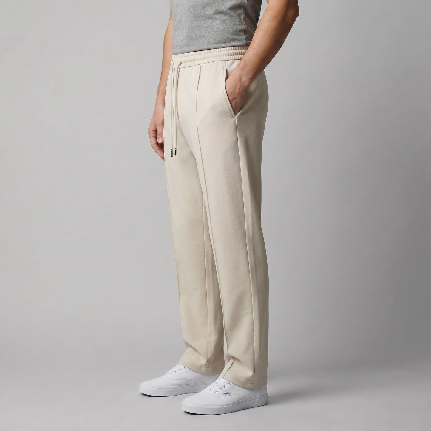 Herren Bundfaltenhose mit Kordelzug | Arthur_12