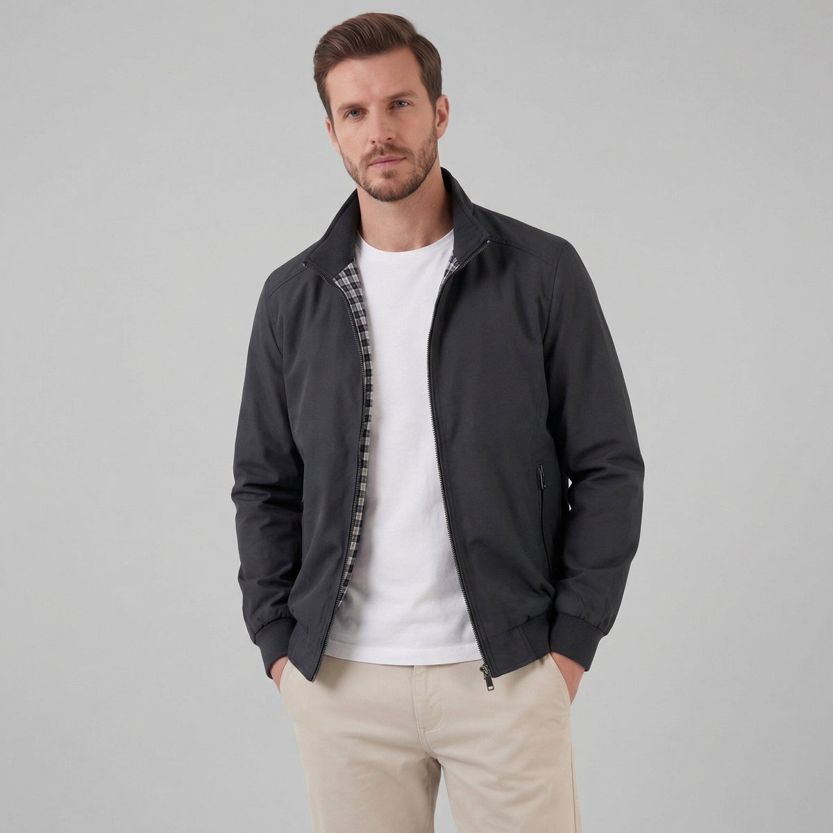 Herren Windjacke mit Stehkragen | Andreas_6