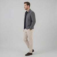 Herren Wolljacke mit Hemdkragen | Anselm