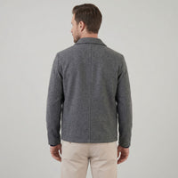 Herren Wolljacke mit Hemdkragen | Anselm