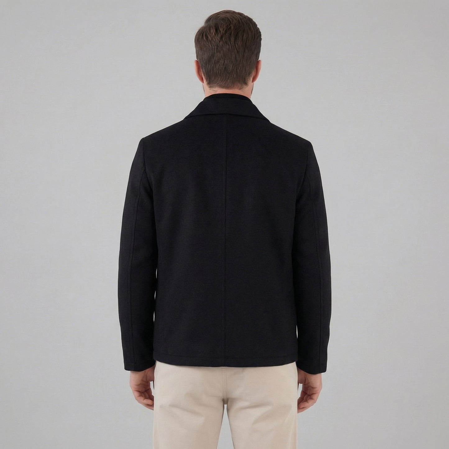 Herren Wolljacke mit Hemdkragen | Anselm_8