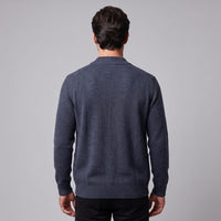 Herren Wollstrickjacke mit Stehkragen | Theodor