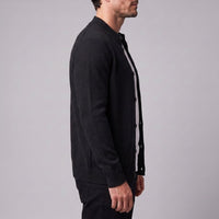 Herren Wollstrickjacke mit Stehkragen | Theodor