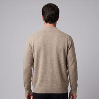 Herren Wollstrickjacke mit Stehkragen | Theodor