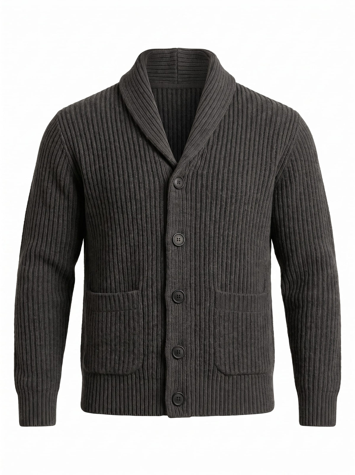 Herren Wollstrickjacke mit Schalkragen | Andreas_1