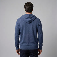 Herren Wollstrickjacke mit Kapuze und Reißverschluss | Thilo
