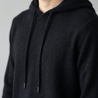 Herren Wollpullover mit Kapuze und Kordelzug | Thomas
