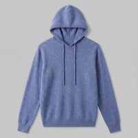 Herren Wollpullover mit Kapuze und Kordelzug | Thomas