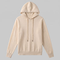 Herren Wollpullover mit Kapuze und Kordelzug | Thomas