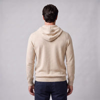 Herren Wollpullover mit Kapuze und Kordelzug | Thomas