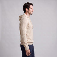 Herren Wollpullover mit Kapuze und Kordelzug | Thomas
