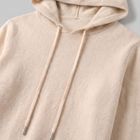 Herren Wollpullover mit Kapuze und Kordelzug | Thomas