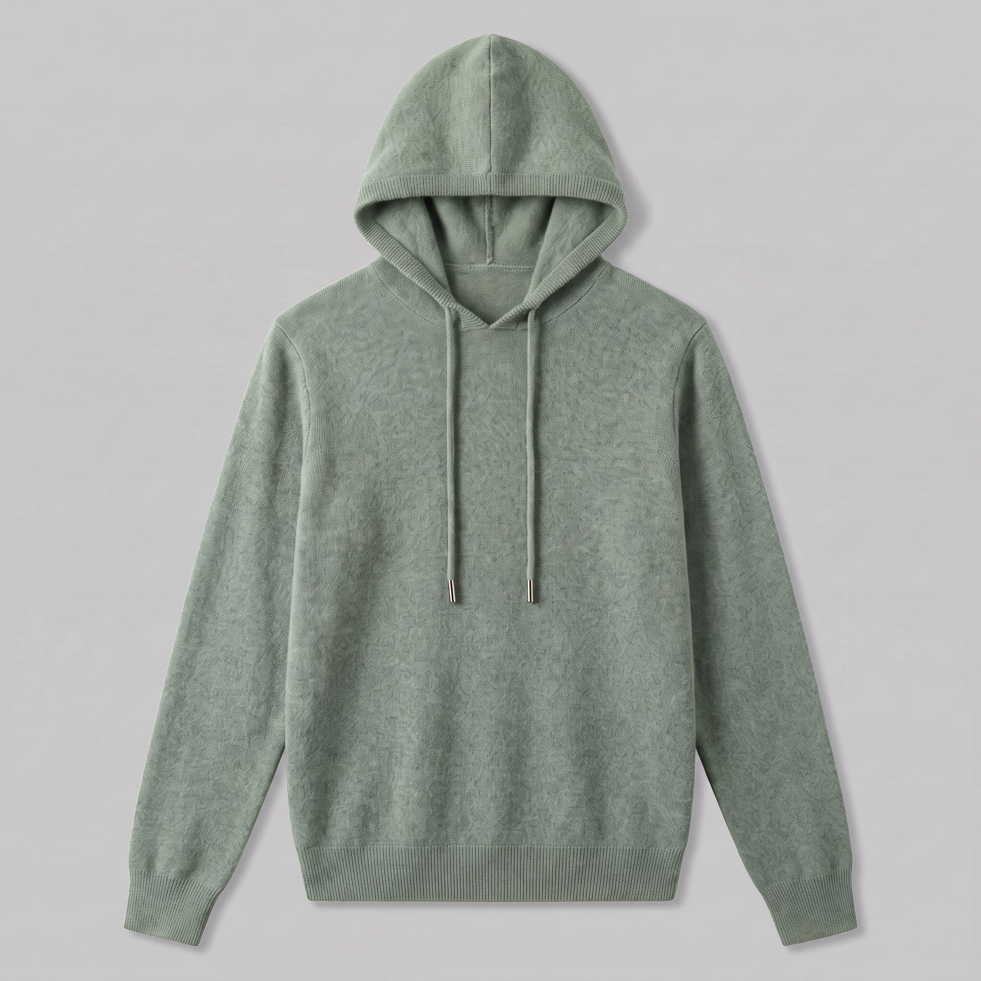Herren Wollpullover mit Kapuze und Kordelzug | Thomas