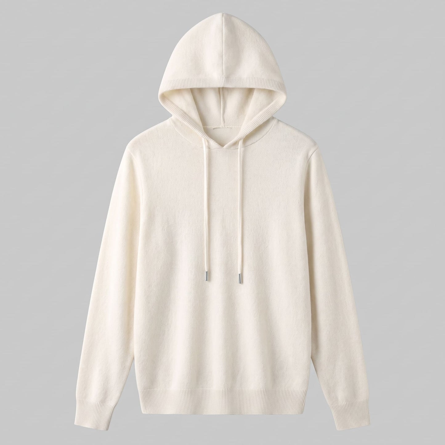 Herren Wollpullover mit Kapuze und Kordelzug | Thomas_27