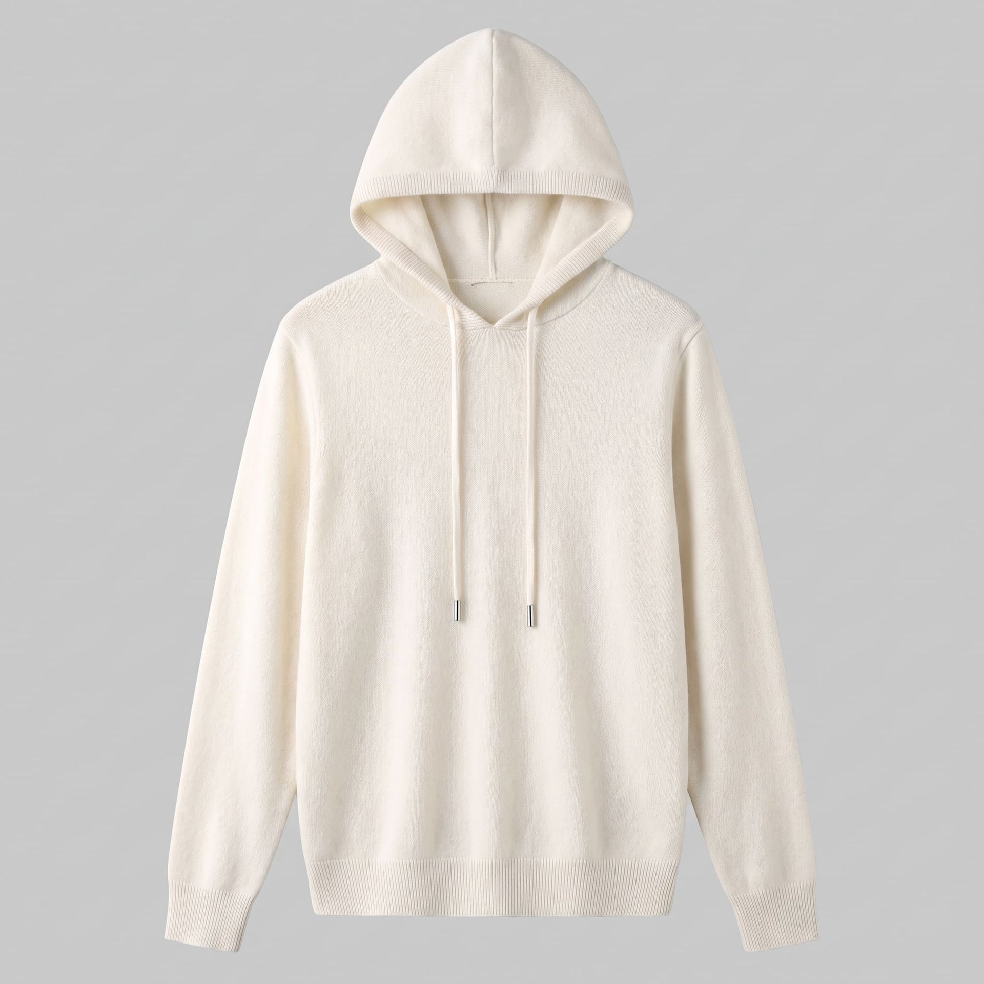 Herren Wollpullover mit Kapuze und Kordelzug | Thomas