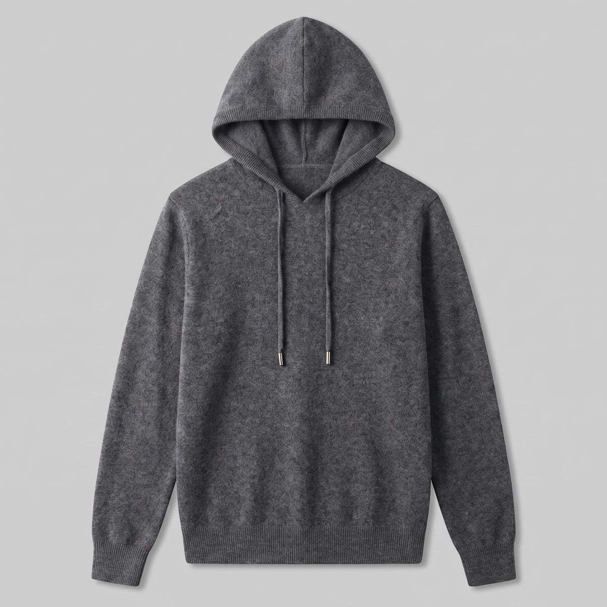 Herren Wollpullover mit Kapuze und Kordelzug | Thomas