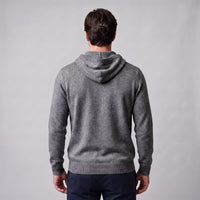 Herren Wollpullover mit Kapuze und Kordelzug | Thomas