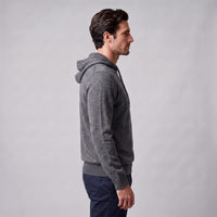 Herren Wollpullover mit Kapuze und Kordelzug | Thomas