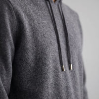 Herren Wollpullover mit Kapuze und Kordelzug | Thomas