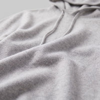 Herren Wollpullover mit Kapuze und Kordelzug | Thomas