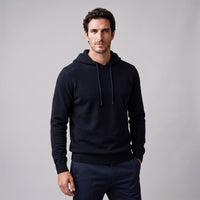 Herren Wollpullover mit Kapuze und Kordelzug | Thomas