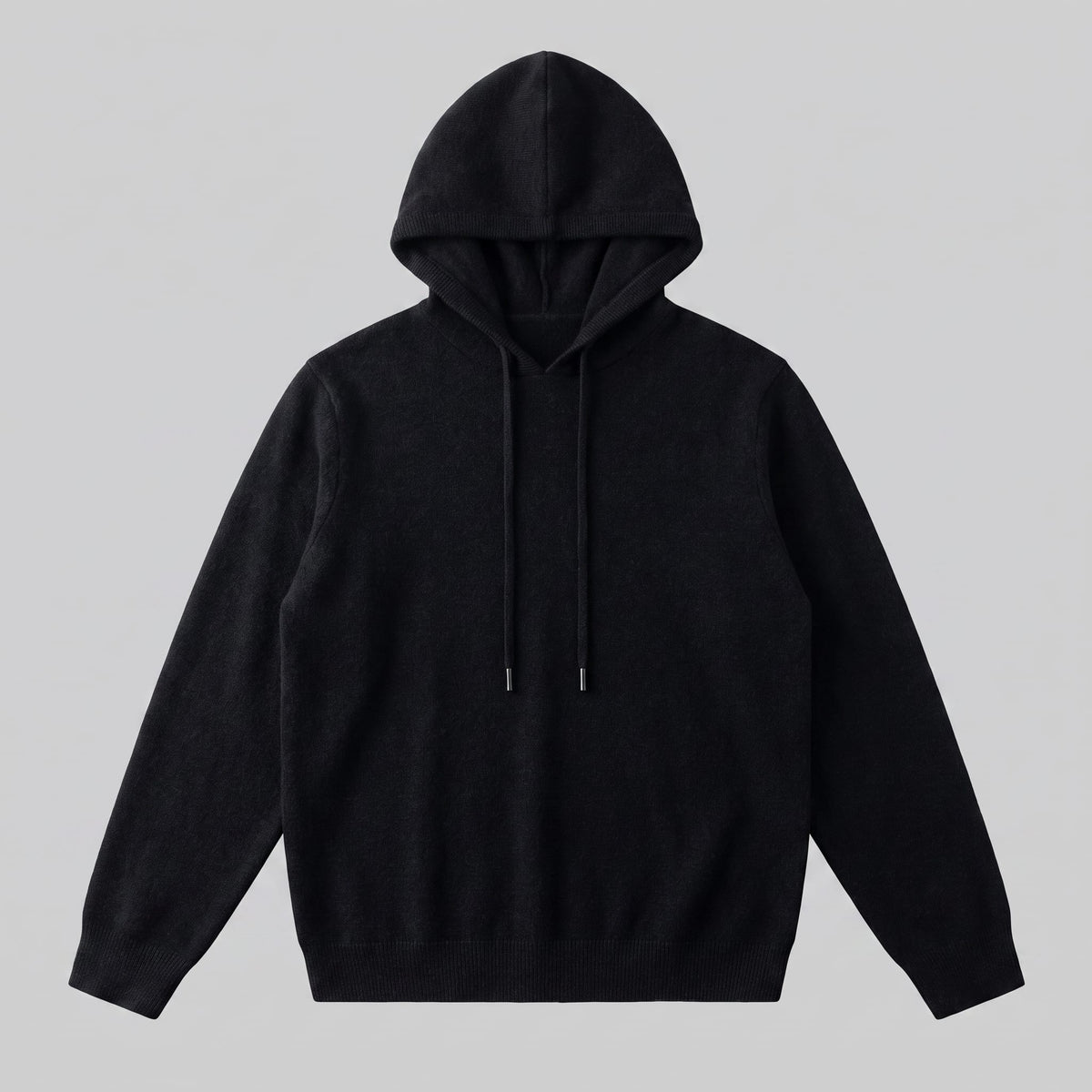 Herren Wollpullover mit Kapuze und Kordelzug | Thomas