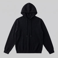 Herren Wollpullover mit Kapuze und Kordelzug | Thomas