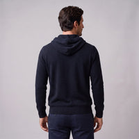 Herren Wollpullover mit Kapuze und Kordelzug | Thomas