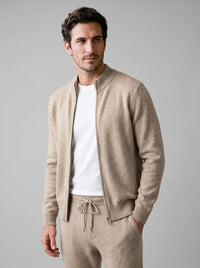 Herren Wollstrickset mit Stehkragen | Emanuel