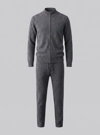 Herren Wollstrickset mit Stehkragen | Emanuel