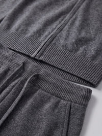 Herren Wollstrickset mit Stehkragen | Emanuel