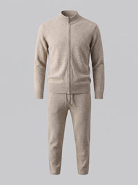 Herren Wollstrickset mit Stehkragen | Emanuel