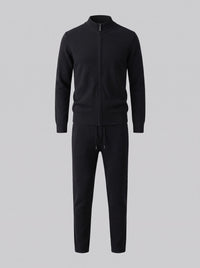 Herren Wollstrickset mit Stehkragen | Emanuel